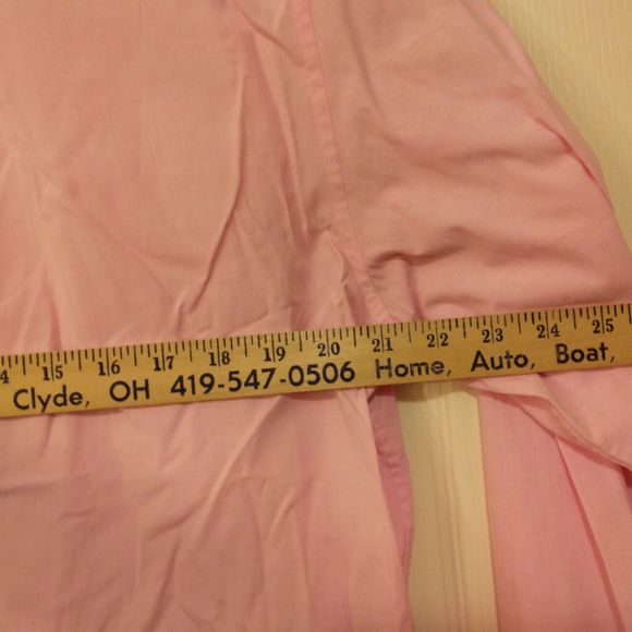 Vineyard Vines classic fit Murray shirt mens M Medium pink button long sleeve - Picture 7 of 9